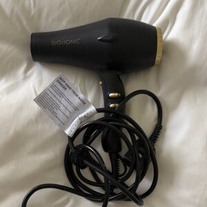 Bio Ionic Black and Gold Hair Dryer